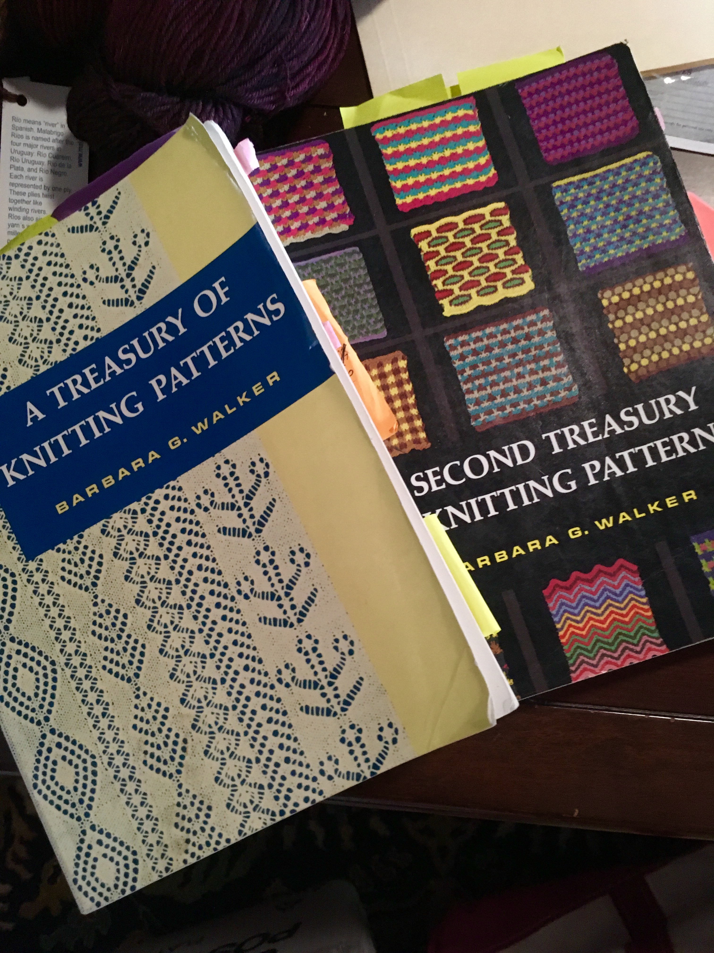 Knitting Books, Second Treasury of Knitting Patterns